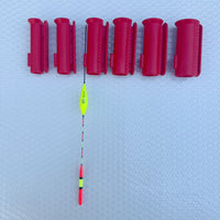 Fishing Rod Butt Cap Line Winder Set with Breathable Silicone Line Organizer