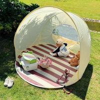 Pop-Up Beach Tent Automatic Sun Shelter for Outdoor Camping Family
