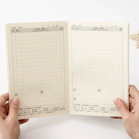 Daily Planner Notebook for Time Management and Study Schedule