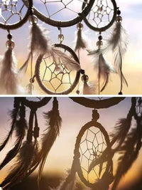 8-40cm Wooden Bamboo Hoop Rings for DIY Crafts, Wreaths, Dream Catchers, Wedding & Home Decor