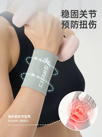 CHARS Sweat-Absorbent Cooling Wristband for Sports, Fitness, Badminton, Running