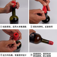 Silicone Wine Bottle Stopper Champagne Sealer Reusable Leak-Proof Fresh-Keeping Plug
