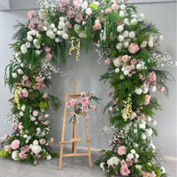 Monet's Garden Arch Floral Arrangement for Outdoor Wedding Decor