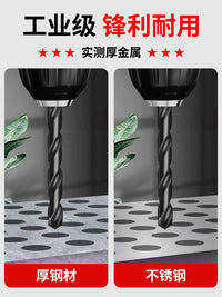 Cobalt Hex Shank Twist Drill Bit Set for Stainless Steel and Hard Metals