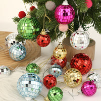 Christmas Party Disco Ball Ornaments for Bar Stage Decor