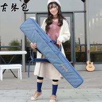Guqin Padded Oxford Fabric Gig Bag with Shoulder Straps, Hand Carry, Shockproof & Scratch-Resistant