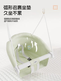 Kids Indoor Outdoor Swing Seat with Adjustable Bar for Home Garden