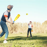 Simulation Baseball Outdoor Game Kids Baseball Toy Set Kindergarten Indoor Toy Parent-Child Sports Fitness
