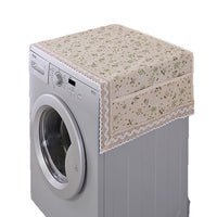 Refrigerator Washing Machine Dust Cover with Storage Pockets