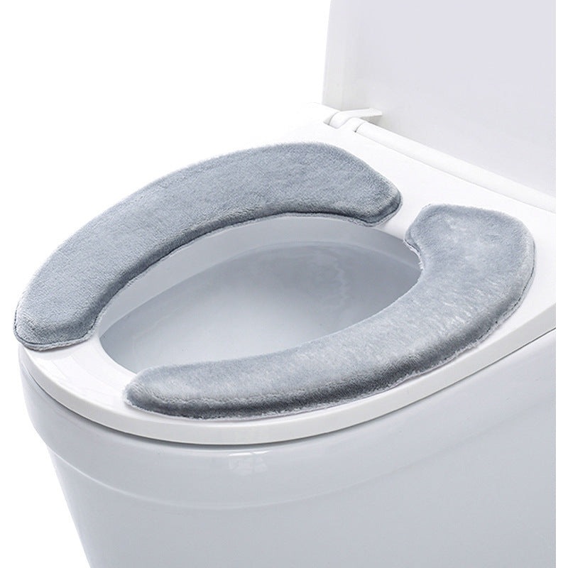 2026 New Toilet Seat Cover, Universal Four Seasons Toilet Seat Cushion, Adhesive Toilet Seat Ring