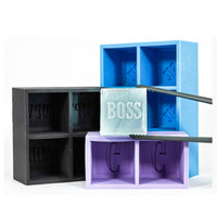 Food Grade Silicone Ice Cube Tray with Lid for Whiskey and Cocktails, Square Ice Mold