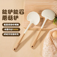 Mushroom Silicone Spatula for Non-stick Cookware, Heat-Resistant Kitchen Utensil