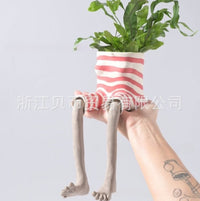 Creative Furniture Half-Body Flower Pot