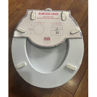 Thickened PVC Toilet Seat Cover with Waterproof Printed Patterns