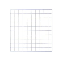 Wire Grid Panel Display Rack for Wall Decor and Storage