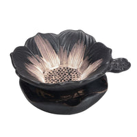 Chinese Zen Lotus Ceramic Tea Strainer Filter Funnel