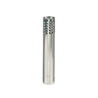 Stainless Steel Wood Stove Flue Pipe Kit with Anti-Scald, Windproof, and Spark Arrestor Features
