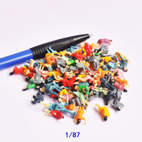 Miniature Seated Figure Models for Architectural Sand Table Scenery 1:87/1:100 Scale