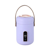 Mini Multifunctional Electric Stew Pot for Home Use, Portable Porridge Cooker and Soup Maker