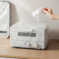 Disposable Household Appliance Dust Covers - Thickened Transparent Film for Fans, Rice Cookers, Microwaves