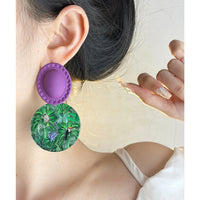 Vintage Hong Kong Style Bridal Earrings for Wedding, Travel, and Formal Wear