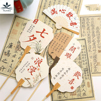 Qixi Festival Chinese Style Flower Arrangement Card, DIY Material, Holiday Blessing Card Decoration