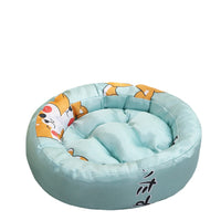 Pet Bed for Small to Medium Dogs and Cats, Warm Crystal Velvet, Chew-Resistant