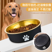 Stainless Steel Pet Bowl for Dogs and Cats - Non-Slip Food and Water Feeder