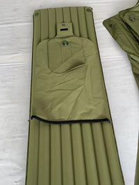 Inflatable Camping Sleeping Pad with Pillow, Portable TPU Air Mattress for Outdoor Hiking Backpacking