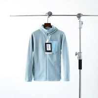 Unisex Outdoor Fleece Hoodie Jacket for Spring/Autumn