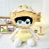 40cm Cotton Doll Clothes Set with Puppy Tie - Trendy Outfits for Plush Dolls