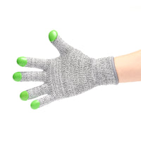 Ice Skating Cut-Resistant Gloves with Finger Loops for Speed and Figure Skating