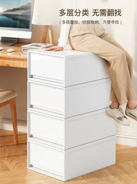 Tidyhome Under-Desk Drawer Cabinet for A4 Files and Office Supplies, Multi-layer Storage Organizer