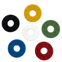 Guitar Strap Lock Anti-Slip Washer PE Gasket for Secure Instrument Protection