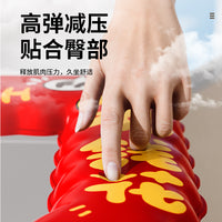 New Year Waterproof Toilet Seat Cover, All Seasons Universal, Thickened Washable Adhesive Toilet Seat Cushion