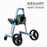 Pet Front Limb Wheelchair for Disabled Dogs, Mobility Aid for Injured or Elderly Pets