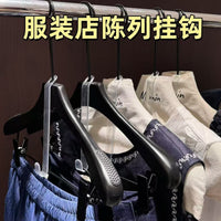 Clear Garment Hanger Connectors for Closet Organization, Stackable Hanger Hooks