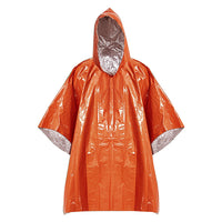 Emergency Thermal Sleeping Bag or Rain Poncho for Outdoor Survival, Camping, Hiking