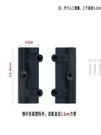 Camping Cart Table Board Clips and Support Rod Connectors for Outdoor Utility Wagons