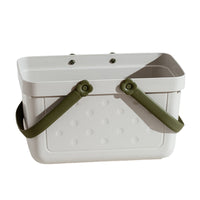 Portable Shower Caddy Basket for Bathroom Dormitory Toiletries Storage with Dry/Wet Separation