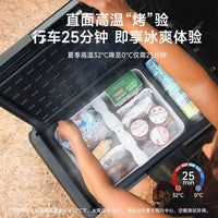 Indel B FC20/25L Dual-Zone Portable Car Refrigerator 12V/24V/220V