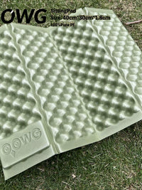 OWG Foldable Egg Crate Seat Cushion for Camping, Hiking, and Fishing - Lightweight & Moisture-Proof