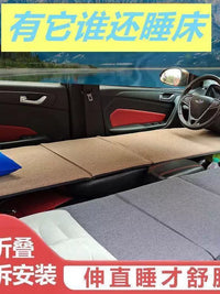 Car Back Seat Air Mattress for Travel and Camping, Foldable Inflatable Bed for SUV, Sedan, and Minivan