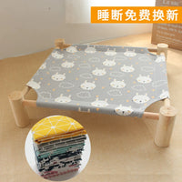 Elevated Pet Bed for Cats and Small Dogs, Breathable Summer Cooling Cot, All-Season Indoor/Outdoor Use