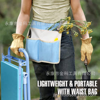 Garden Kneeler and Seat with Tools Pouch