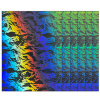 Laser Patterned Metallic Cardstock - Cloud Texture Gold Silver PET Mirror Paper for Crafts and Decoration