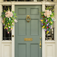 Spring Tulip Upside-Down Tree Garland for Romantic Wedding & Window Decor