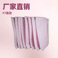 Industrial Non-woven Chemical Fiber Bag Filter for Central Air Conditioning Dust Removal and Purification