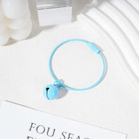 Colorful Painted Bell Connector Rings for DIY Keychains, Doll Accessories, and Bag Charms