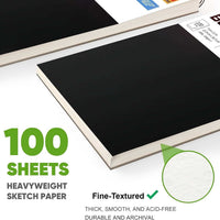 A4 Sketchbook for Art Students, Spiral-Bound Drawing Pad for Sketching, Tracing, and Doodling
